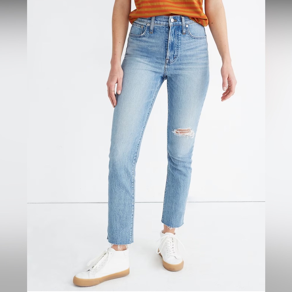 Madewell The Perfect Vintage Jean in Rosabelle Wash: Comfort Stretch Edition